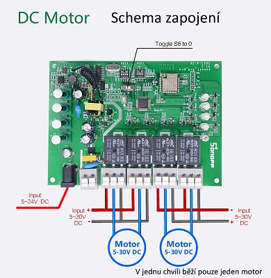 4 kanálový Wi-FI a RF spínač Sonoff 4CH PRO R2 (Sonoff 4CH PRO R2)