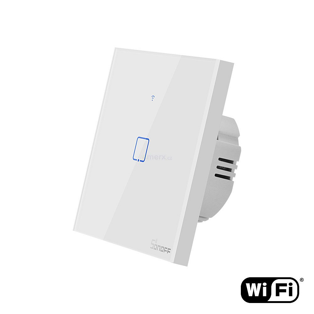Dotykový vypínač Sonoff TX0 - 1CH, WiFi (TXT0EU1C)