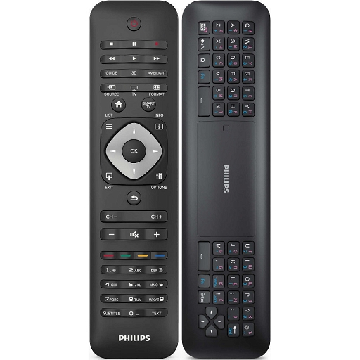 Philips 242254990637 original remote control - BLACK
