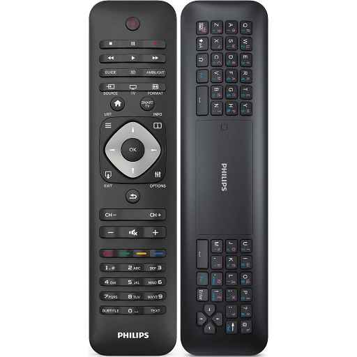 Philips 242254990637 originální dálkový ovladač - ČERNÝ