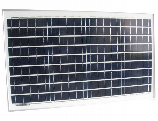 Fotovoltaický solární panel 12V/30W polykrystalický
