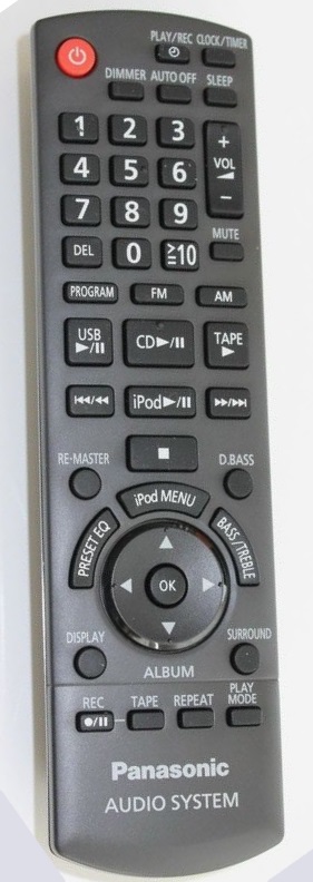Panasonic N2QAYB000388 originální dálkový ovladač