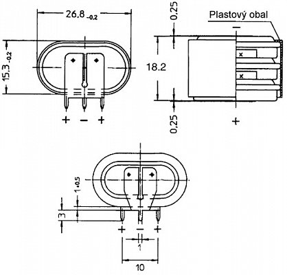 Akumulátor do DPS Varta NiMH 3,6V 140mAh (55615303059)