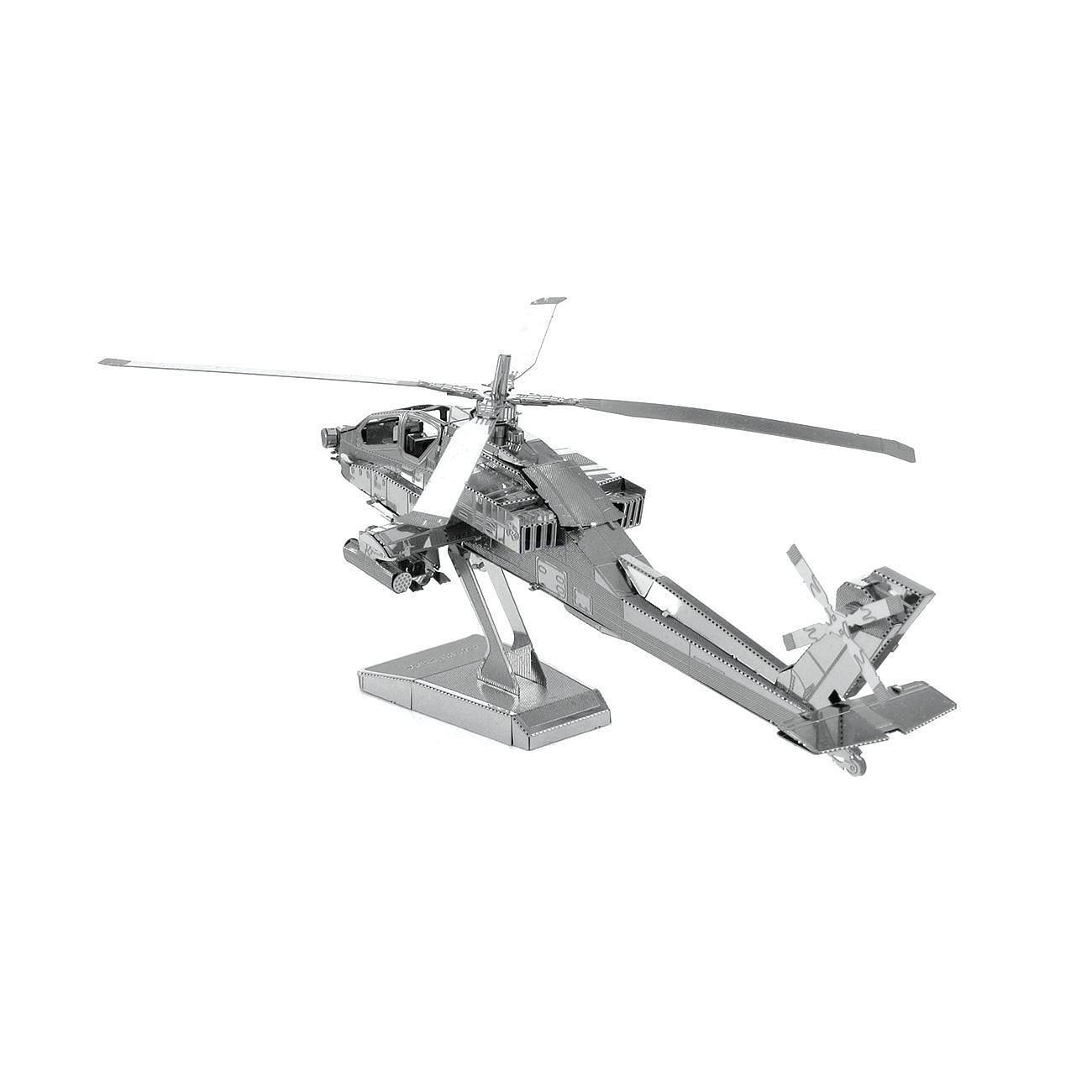 Stavebnice kovového modelu Metal Earth MMS083 AH-64 Apache (032309010831)