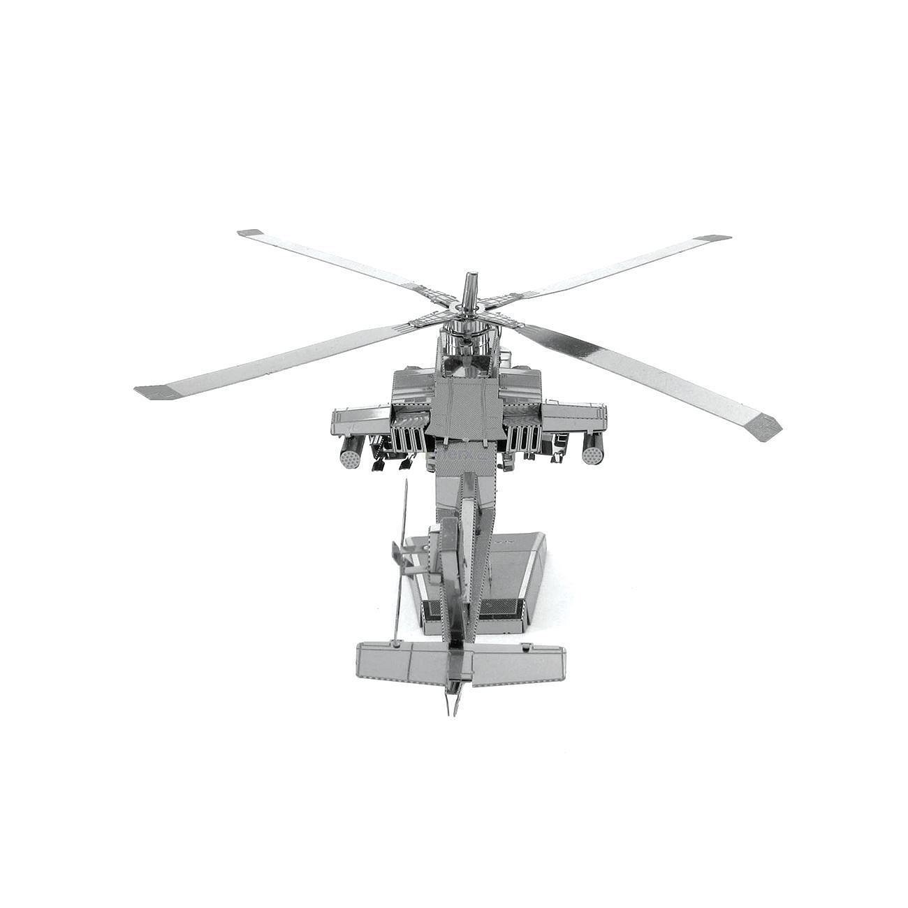 Stavebnice kovového modelu Metal Earth MMS083 AH-64 Apache (032309010831)