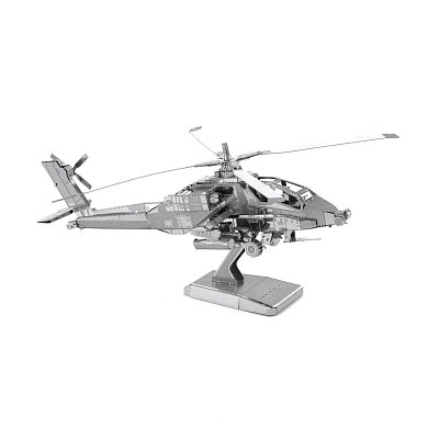 Stavebnice kovového modelu Metal Earth MMS083 AH-64 Apache (032309010831)