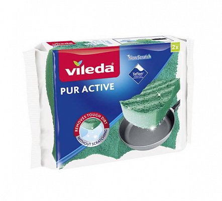 Houbička VILEDA PUR ACTIVE 116509 2ks