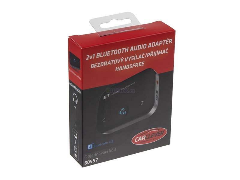 Audio adaptér s HandsFree Bluetooth 2v1 STU 80557