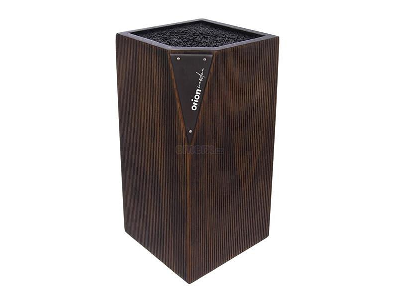 Stojan na nože ORION Wooden 11x11x23cm