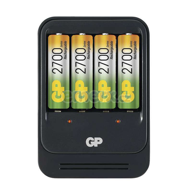 GP nabíječka baterií PB570 + 4AA NiMH2700