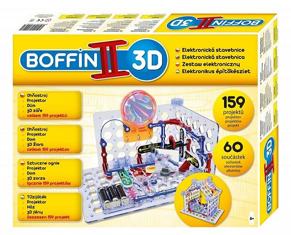 Elektronická stavebnice Boffin II 3D (GB4015)