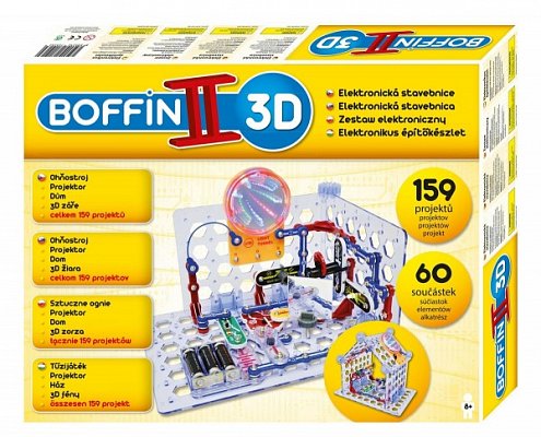 Elektronická stavebnice Boffin II 3D (GB4015)