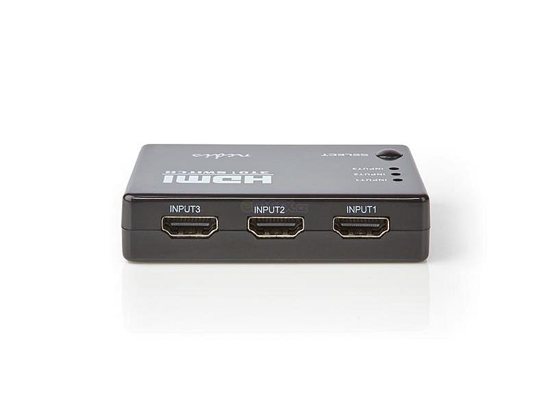 Převodník HDMI - 3x HDMI NEDIS VSWI3453BK