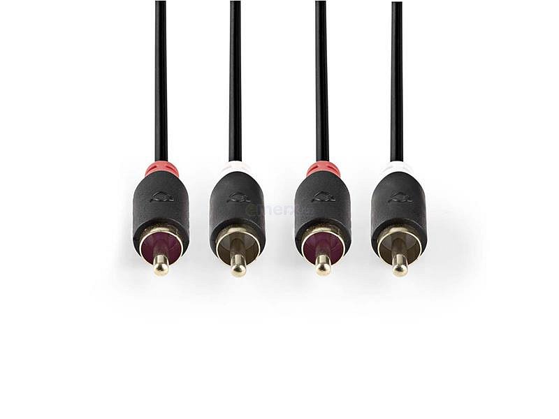 Kabel NEDIS 2x CINCH konektor - 2x CINCH konektor 2m