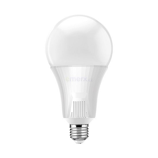 LED žárovka E27, 23W, 230VAC, teplá bílá 3000K, kulatá, 2000lm (WZ528-1)
