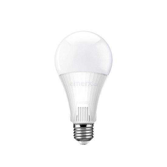 LED žárovka E27, 18W, 230VAC, teplá bílá 3000K, kulatá, 1600lm (WZ527-1)