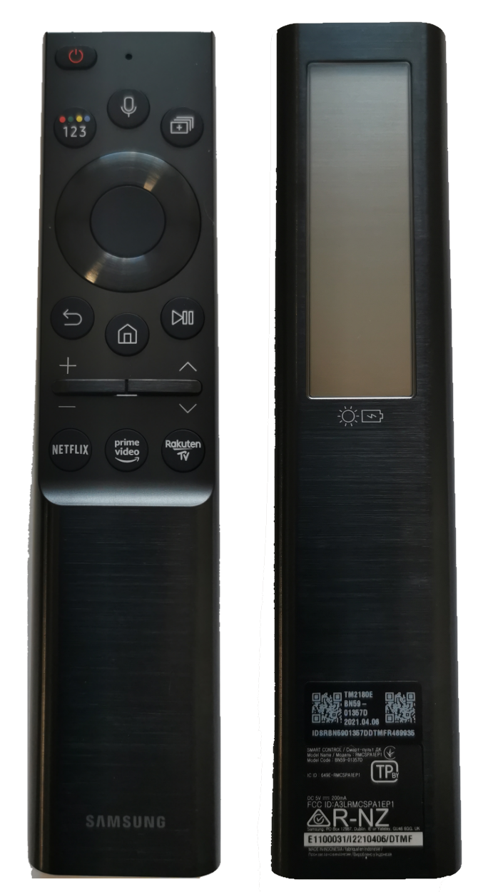 Samsung QE55Q80T originální dálkový ovladač