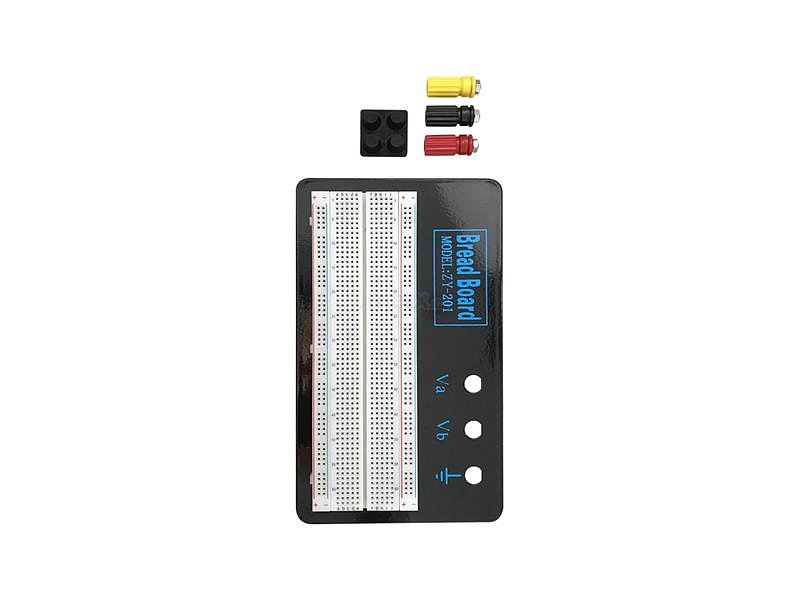 Zkušební nepájivé kontaktní pole 630W,napájecí zdířky