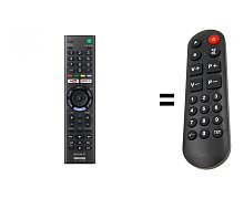 Sony Bravia KDL-32WE615 náhradní dálkový ovladač pro seniory.