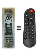 Panasonic TX-58HX810E náhradní dálkový ovladač pro seniory.