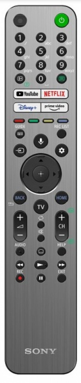 Sony XR-65A90J original remote control backlit