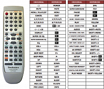 Technics SA-DV290 náhradní dálkový ovladač jiného vzhledu