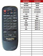 Technics SA-EX120 náhradní dálkový ovladač jiného vzhledu