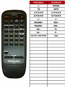 Technics SA-EX140 náhradní dálkový ovladač jiného vzhledu