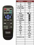 Panasonic EUR646525 náhradní dálkový ovladač jiného vzhledu
