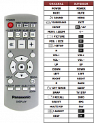 Panasonic N2QAYB000178 náhradní dálkový ovladač jiného vzhledu