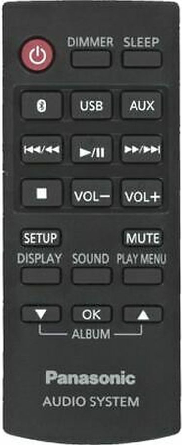 Panasonic N2QAYB001000 originální dálkový ovladač SC-BMAX3, SC-CMAX5