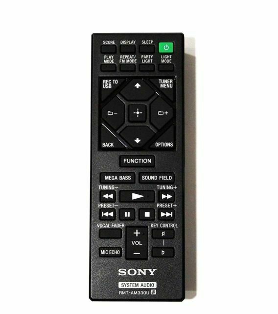 Sony MHV-V50 originální dálkový ovladač RMT-AM330U