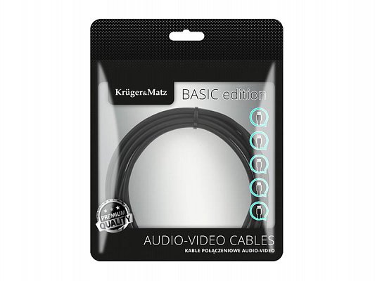 Kabel KRUGER & MATZ KM1208 Basic HDMI 5m