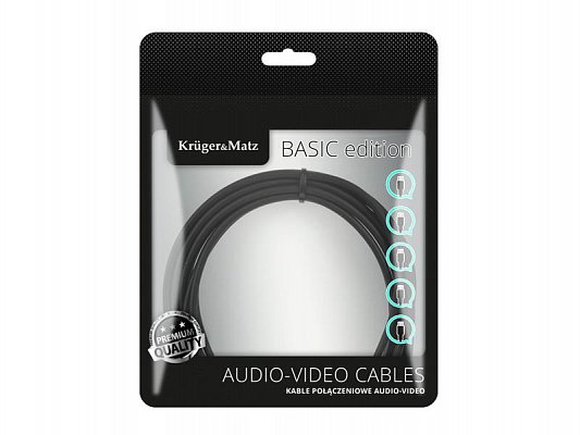 Kabel KRUGER & MATZ KM1207 Basic HDMI 3m