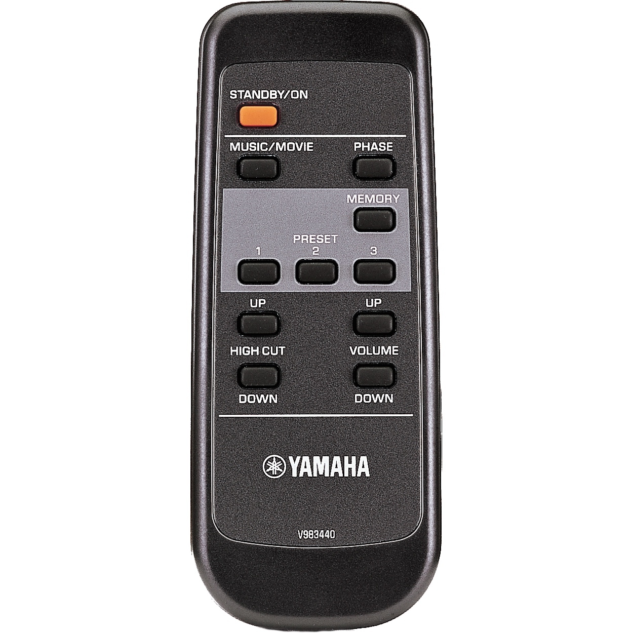 Yamaha SSR-CHB21 originální dálkový ovladač V9834400