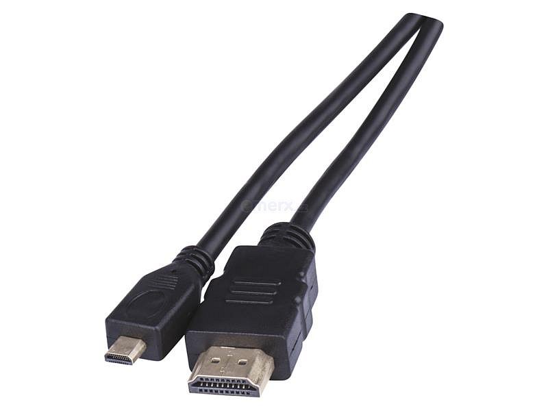 Kabel EMOS HDMI/HDMI-D micro 1,5m