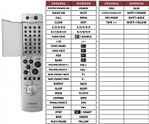 Denon DRA201SA náhradní dálkový ovladač jiného vzhledu