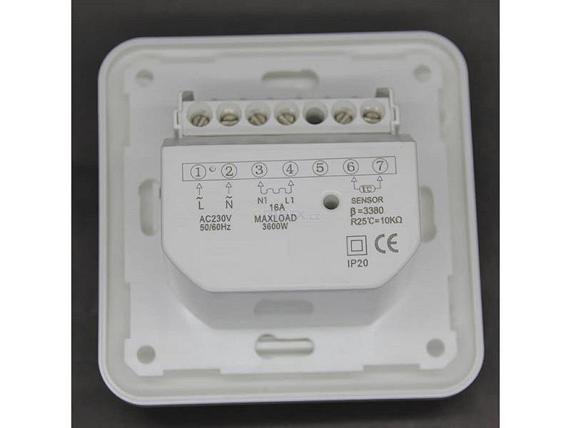 Termostat HUTERMANN HT020-E 16A