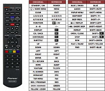 Pioneer BDP-170 náhradní dálkový ovladač jiného vzhledu