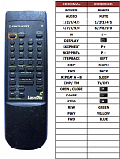 Pioneer CLD-310F náhradní dálkový ovladač jiného vzhledu