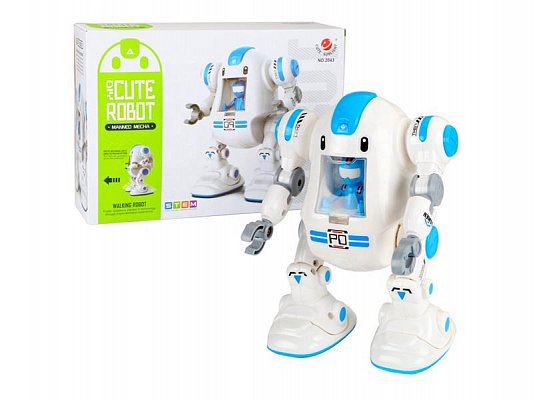 Chodící robot s elektrickým pohonem