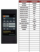 Pioneer CU-SPX001 náhradní dálkový ovladač jiného vzhledu