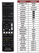 Pioneer SX20K náhradní dálkový ovladač jiného vzhledu