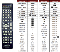 Pioneer VSX-528S náhradní dálkový ovladač jiného vzhledu