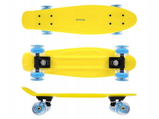 Pennyboard SPOKEY FISH žlutý