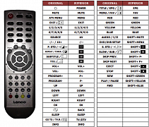 Lenco DVT194 náhradní dálkový ovladač jiného vzhledu