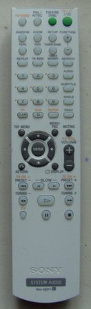 Sony RM-SDF1 originální dálkový ovladač  Mikrověž Sony CMTDF1.CEL, s DVD