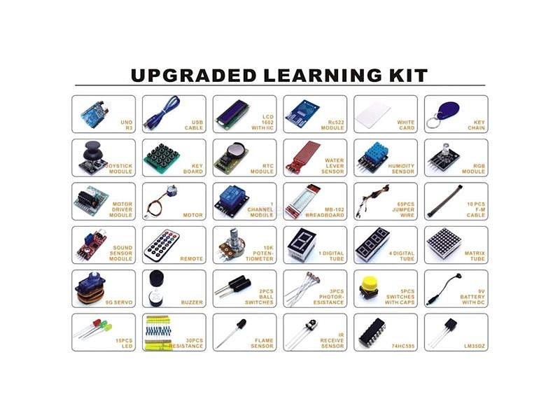 Modul Arduino Upgraded Learning Kit - Vývojový starter kit UNO R3