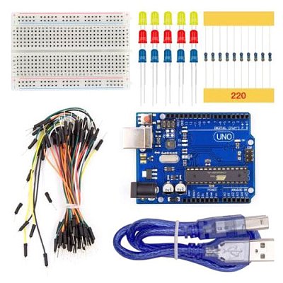 Modul Arduino UNO R3, Basic Kit