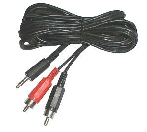 Kabel Jack 3.5 stereo - 2 x CINCH konektor 1,5m